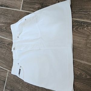 Dolce & Gabbana White Demin Skirt